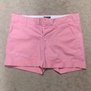 Dear John Light Coral Cuffed Shorts